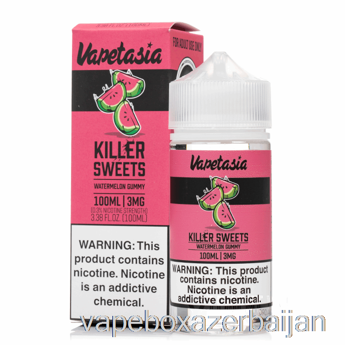 E-Juice Vape Watermelon Gummy - Vapetasia - 100mL 0mg